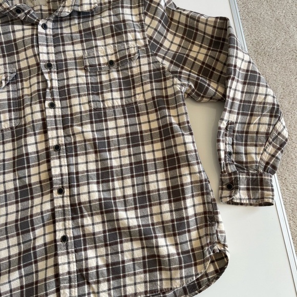 JACHS mens button down plaid flannel - Picture 3 of 6